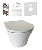 Toto Wand WC Serie GP Komplettset CW553Y Tornado Flush | WC Sitz Deckel...