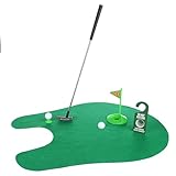 FunX Toilettengolf Geschenk Set - Lustiges Mini Golf Männergeschenk fürs...