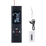 SHUAIGUO Kompaktes Lasermessgerät mit Typ-C-Aufladung für Praktische...