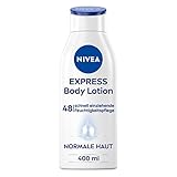 NIVEA Express Body Lotion (400 ml), leichte, schnell einziehende...