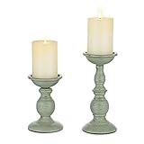 Sziqiqi 2Pcs Kerzenständer Metall, Vintage Kerzenhalter Stumpenkerzen...