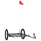 vidaXL Fahrradanhänger, Anhänger für Fahrrad, Lastenanhänger mit...