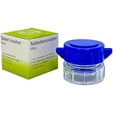 LisaCare Tablettenmörser drehen & Tabletten zerkleinern - Pillendose klein...