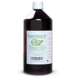 Natur Total Zechstein Magnesiumöl Spray 1000 ml Flasche. Reines Magnesium...