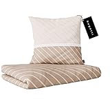 bugatti Bettwäsche 135 x 200 cm - 100% Baumwolle, Reißverschluss,...