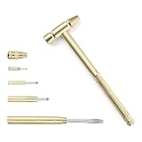 Asyduey Rostfreier Kupferhammer und Schraubendreher-Handwerkzeug,...