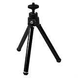 Leichtes, tragbares Mini-Stativ mit verstellbarem Kugelkopf, geeignet für...
