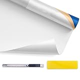 Simple Fix Fensterfolie - Milchglasfolie 90 x 300 cm - Sichtschutzfolie,...