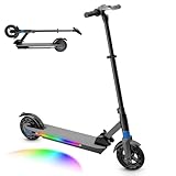 scoot4kids E Scooter Kinder, Faltbarer und Höhenverstellbar Elektroroller...
