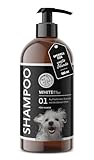 Annimally White Plus Shampoo - Natürliches Hundeshampoo für weißes...