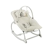 MoMi Babywippe LAPIS für Babys bis 12 kg, Batteriebetrieb,...