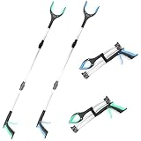 OITUGG 2 Stück Greifer zum Aufheben, 109cm Müllzange, Greifzange für...