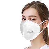 Tayogo 50 stück FFP2 Masken,Faltbare Staubschutzmasken mit CE Zertifiziert...