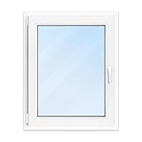 FENSTERVERSAND - Kunststofffenster Weiß - zu öffnendes Fenster Kunststoff...