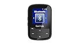 SanDisk Clip Sport Plus MP3 Player 32 GB (Bluetooth, 20 Stunden...