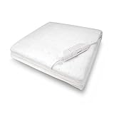 medisana HU 662 Wärmeunterbett 150 x 80 cm, Heizdecke mit...