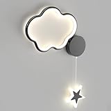 Wandleuchte aus Metall, Moderne nordische LED-Wandlampe, Innendekor-Leuchte...