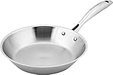 SCANPAN STS Edelstahl-Pfanne 24 cm | Multifunktionale Pfanne Induction mit...