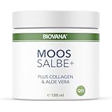 BIOVANA Moossalbe Plus, Mooscreme gegen Falten, Soforteffekt Moos Salbe...