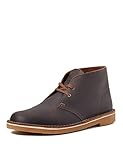Clarks Herren Desert Boot Bushacre 3 Chukka-Stiefel, Beeswax, 43 EU