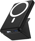 Wireless Power Bank, Yiisonger 10000mAh Faltbarer Magnetische Powerbank...
