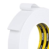 COUMENO Weiß Schaumstoff Klebeband, 25mm x 3m, 3 mm dick, Moosgummi...