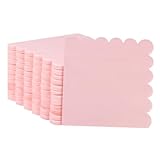 SHERCHPRY 150 Stück Einweg Papierservietten mit Gewelltem Rosa und...