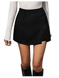 SOLY HUX Hosenrock Damen Kurze Hose Shorts Hohe Taille Sommershort Elegant...