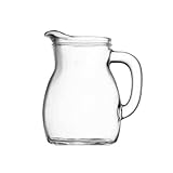 Bormioli Rocco 146150 Bistrot Krug, mit Füllstrich bei 0.5l, Glas,...