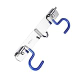 ANDRESLAD Edelstahl Besenhalter Wandhalterung mit Haltern und Haken...