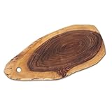 Amago home Baumscheibe Servierbrett verleimt Serviertablett Deko Akazie...