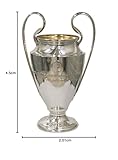 UEFA Pokalreplika CL 45 mm- Freistehend, silber, UEFA-CL-45,