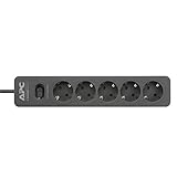 APC Surge Protector - PME5B-GR - Steckdosenleiste mit Überspannungsschutz...