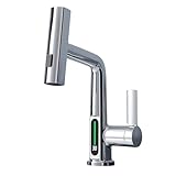 Wasserhahn Küche Ausziehbar, Wasserhahn Küche mit LED Temperaturanzeige,...