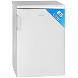 Bomann Gefrierschrank 85L Nutzinhalt, Gefrierschrank klein mit 3...