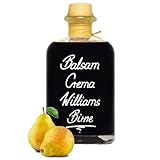 Balsamico Creme Birne 0,5L 3% Säure mit original Crema di Aceto Balsamico...