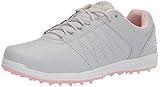Skechers Damen Go Golf Pivot Spikeless Golfschuh Sneaker, Hellgrau/Rosa, 39...