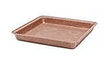 Ecopack Quadratische Einwegformen aus Papier für Torten, Brownies und...