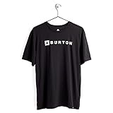 Burton Herren Horizontal Mountain T-shirt, True Black,L