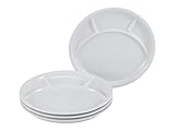 CreaTable, 22922, Serie Fondue und Grill-Teller UNIVERSAL, 4-teiliges...
