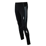 Airtracks Herren Winter Thermo Laufhose Lang Jogginghose Trainingshose...