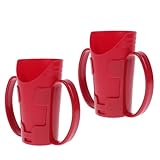 GOOHOCHY 2 Stück Medizinische Trinkflasche aus Kunststoff mit 2 Griffen...