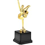 Abaodam Ballett trophäe Gold Kunststoff Tanzwettbewerb Pokal mit Stabilem...