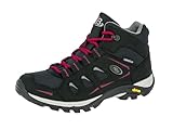 Brütting MOUNT FRAKES HIGH Damen Trekking- & Wanderstiefel, Schwarz/ Pink,...