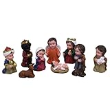 Ciieeo 2 Sätze Krippenschmuck Figur Tür Dekorationen Plüsch Aufkleber...