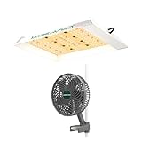 MARS HYDRO TS600 LED Grow Lampe mit Grow Ventilator Oszillierend 10...