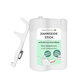 TONSI Zahnseide Stick wiederverwendbar | Neu bespannen statt wegwerfen |...