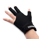 CUESOUL Billardhandschuhe Linke/Rechte Brückenhand - Geeignet für...