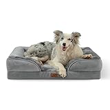 Bedsure orthopädisches Hundebett Ergonomisches Hundesofa - 89x63 cm...