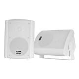 Power Dynamics ODS50W - Lautsprecher Boxen - 2er Set - 100 Watt - 2-Wege...